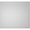 Ekena Millwork Vertical Surface Mount PVC Gable Vent: Functional, w/ 2"W x 2"P Brickmould Sill Frame, 42"W x 38"H GVPVE42X3803SF - alternate 4